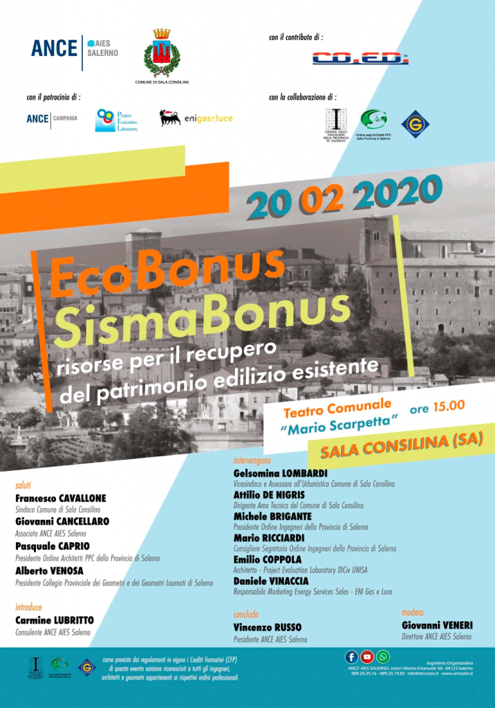 convegno su ecobonus e sismabonus