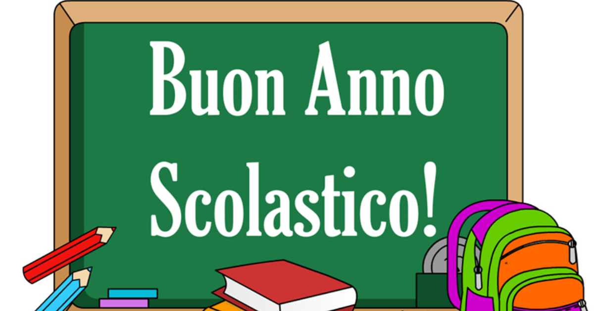 buon anno scolastico